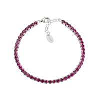 Bracciale Amen Donna Tennis in Argento Zircone BT3BR17 - BT3BR17